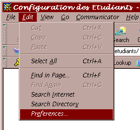 Menu Edit